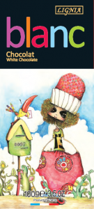 White chocolates 100g